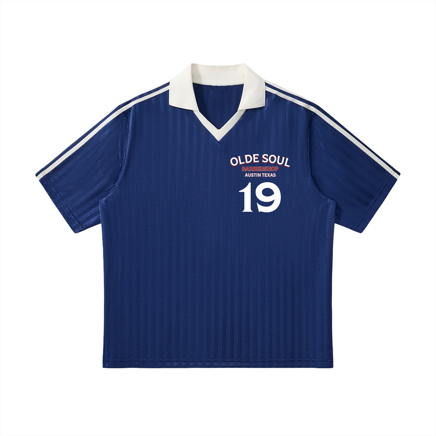 Olde Soul Contrast Collar Striped Soccer Jersey – The Olde Soul