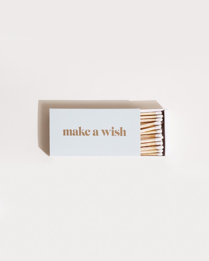 MAKE A WISH Sage Long Matches by Brooklyn Candle Studio
