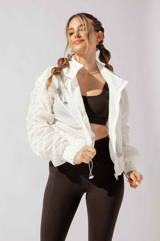 Whimsical Breeze Windbreaker - White by POPFLEX® – The Olde Soul