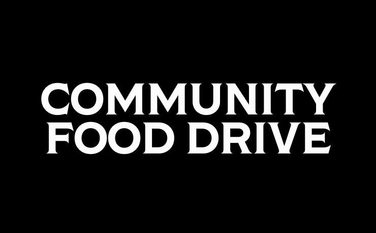 COMMUNITY FOOD DRIVE NOV 2025
