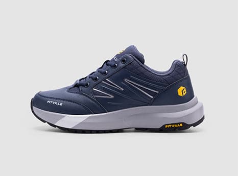FitVille Men's Low-Top Sturdy Core Hiking Shoes by FitVille