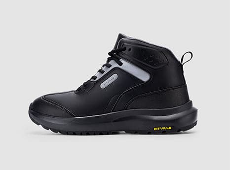 FitVille Men's High-Top Rugged Core Hiking Boots by FitVille