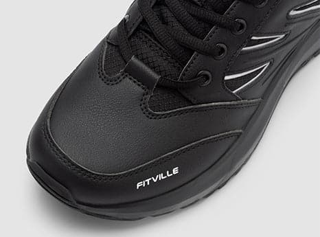 FitVille Men's Low-Top Sturdy Core Hiking Shoes by FitVille