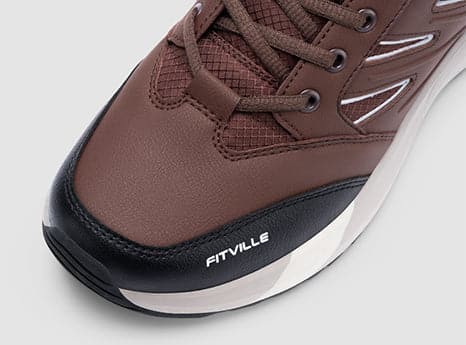 FitVille Men's Low-Top Sturdy Core Hiking Shoes by FitVille