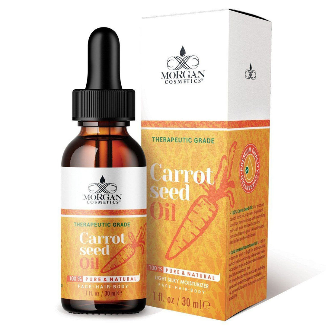 100% Pure CARROT SEED OIL Therapeutic Grade  Face-Hair-Body 1 oz/30 ml by Morgan Cosmetics