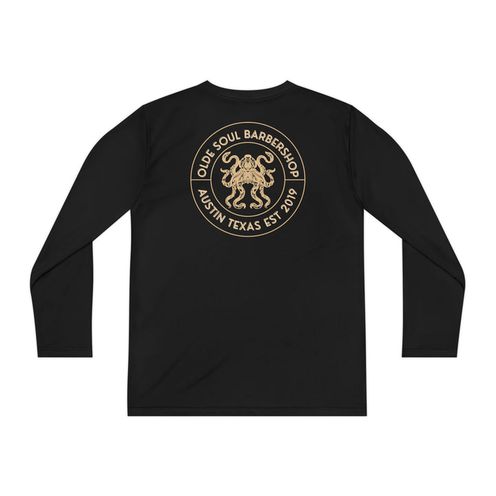 Gold Patch Youth Long Sleeve Tee