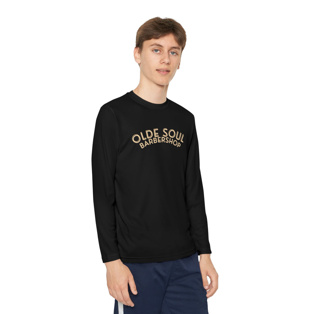 Gold Patch Youth Long Sleeve Tee