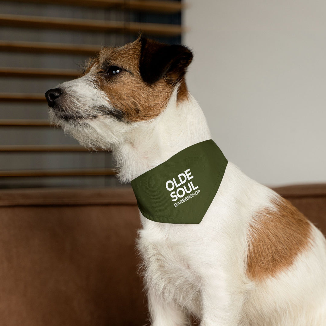 Olde Soul Barbershop Pet Bandana Collar