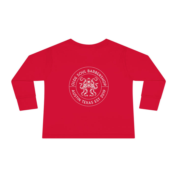 Gold Patch Toddler Long Sleeve Tee