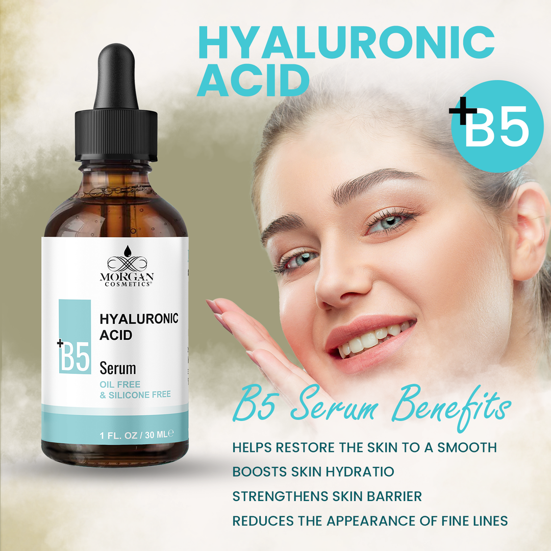 Hyaluronic Acid with B5 Serum by Morgan Cosmetics