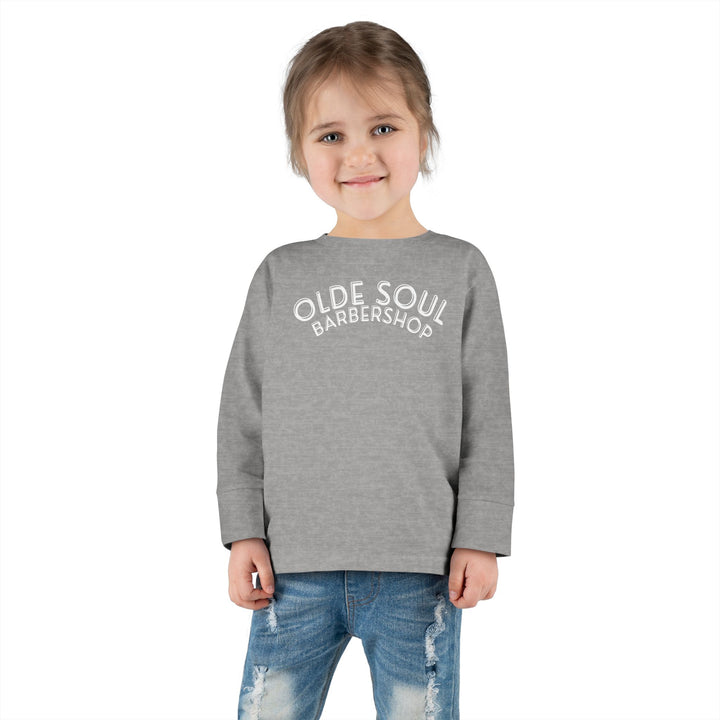 Gold Patch Toddler Long Sleeve Tee