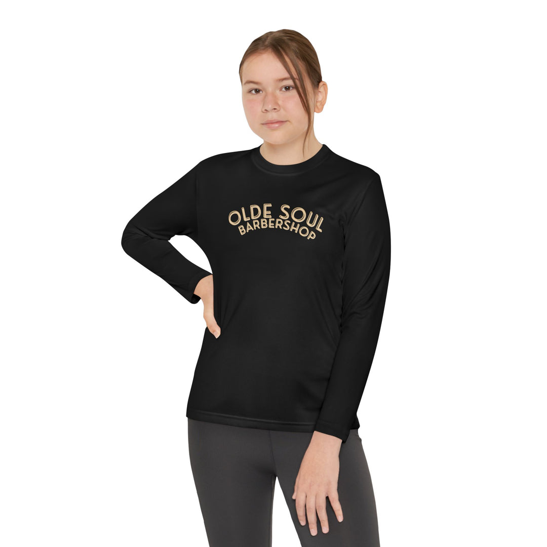 Gold Patch Youth Long Sleeve Tee