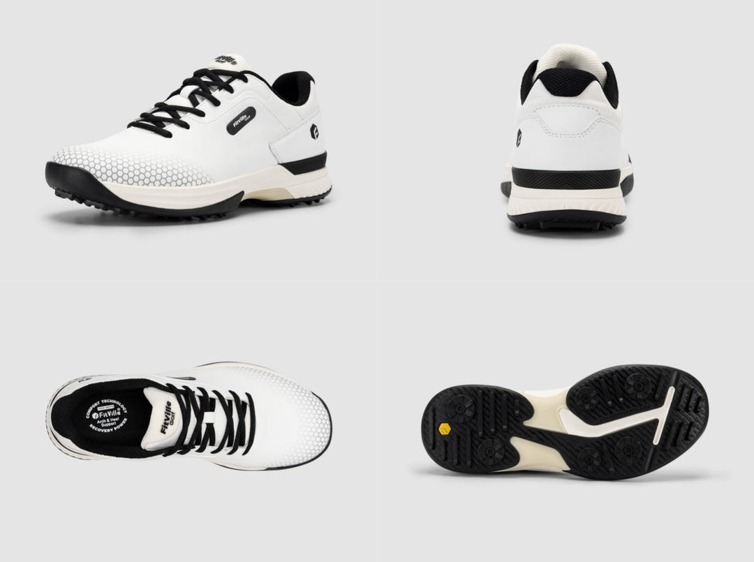 FitVille Men's SpeedEx Golf Shoes by FitVille