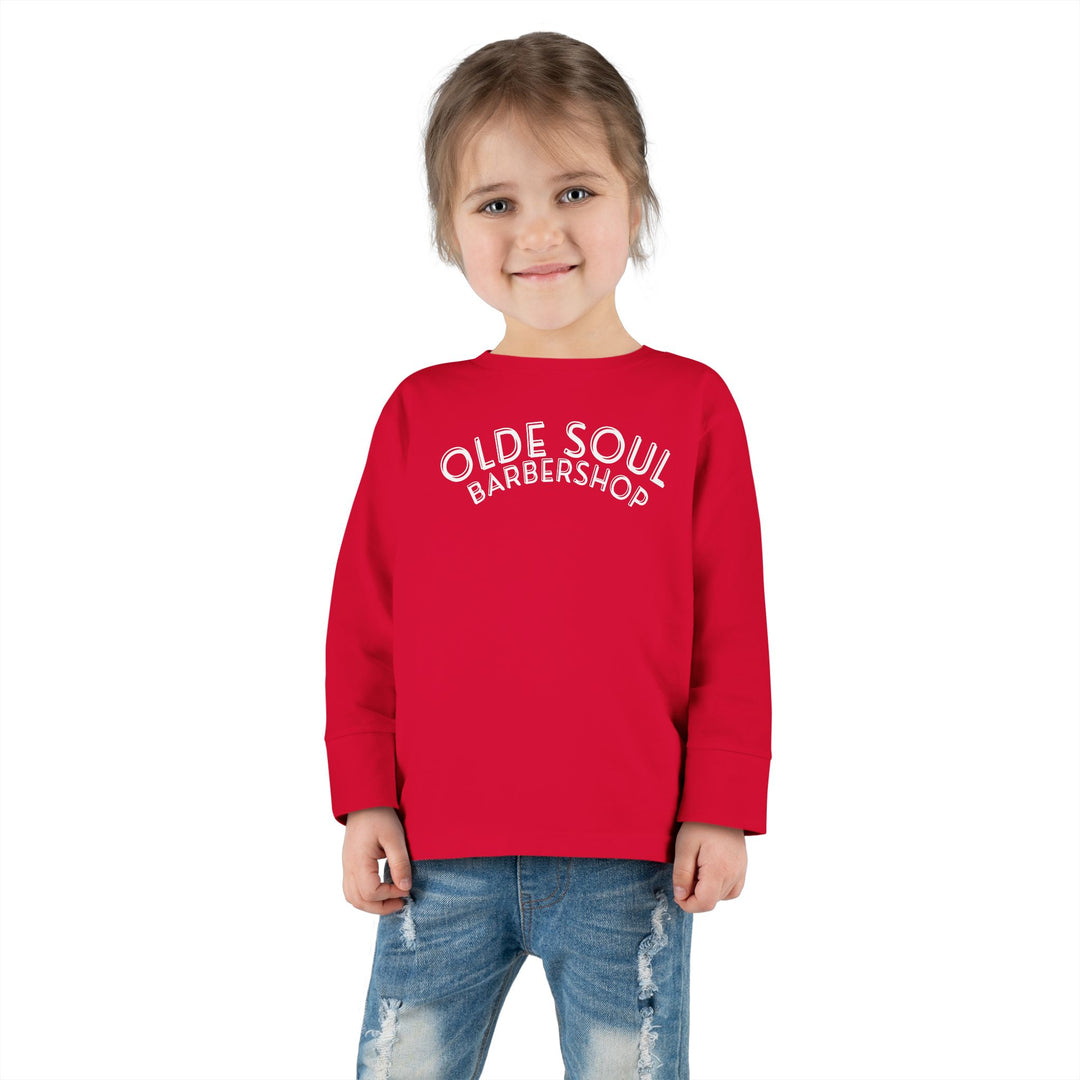 Gold Patch Toddler Long Sleeve Tee