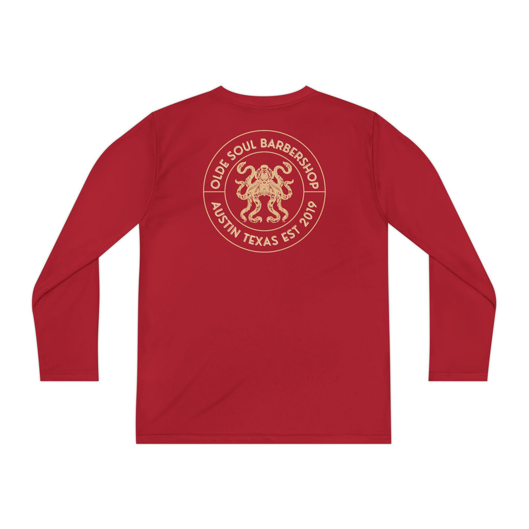 Gold Patch Youth Long Sleeve Tee