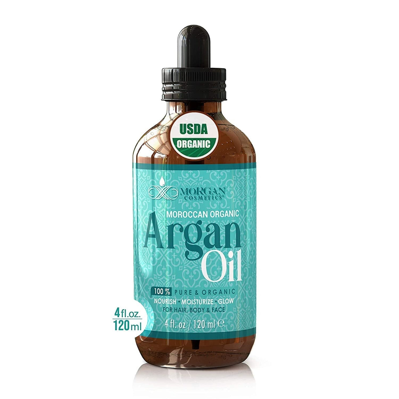 Organic Argan Oil 4 oz by Morgan Cosmetics