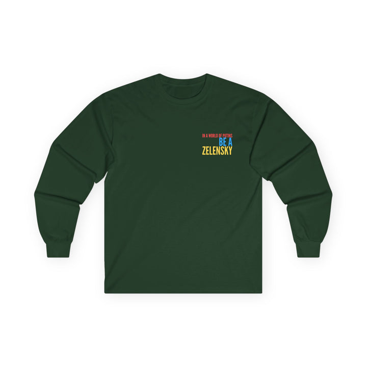 Be A Zelensky Cotton Long Sleeve Tee