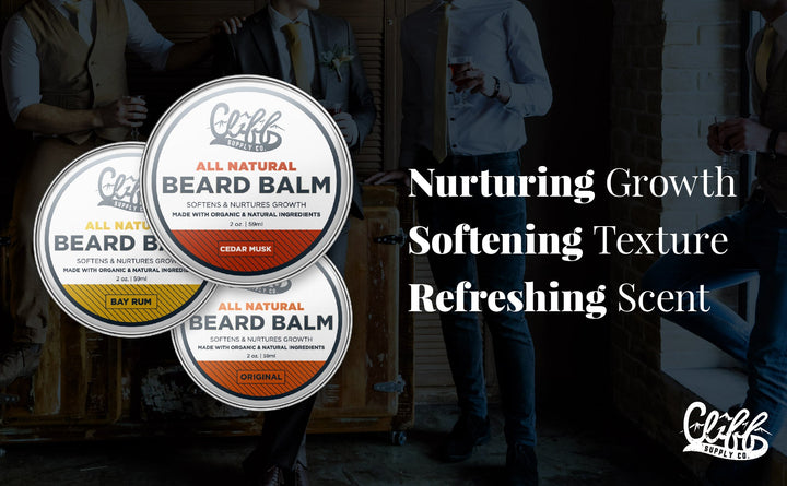 Beard Balm Puck - Bay Rum by Cliff Supply