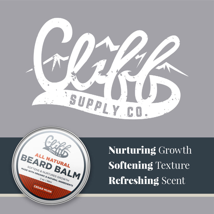 Beard Balm Puck - Cedar Musk by Cliff Supply