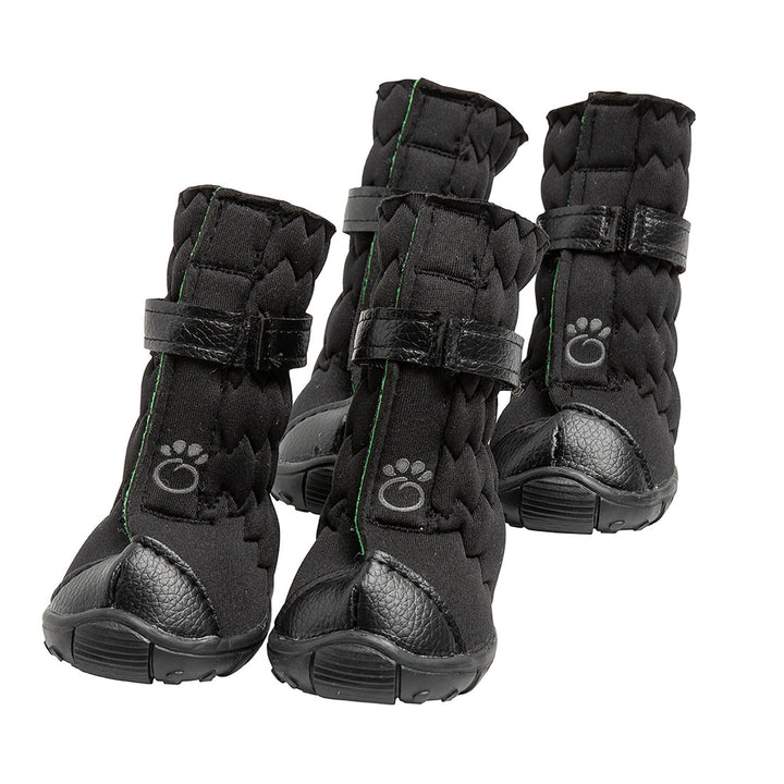 Elasto-Fit Dog Boots - Black by GF Pet