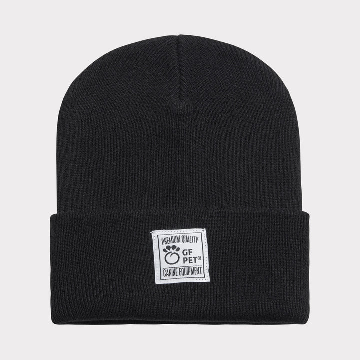 Human Logo Beanie - Black by GF Pet