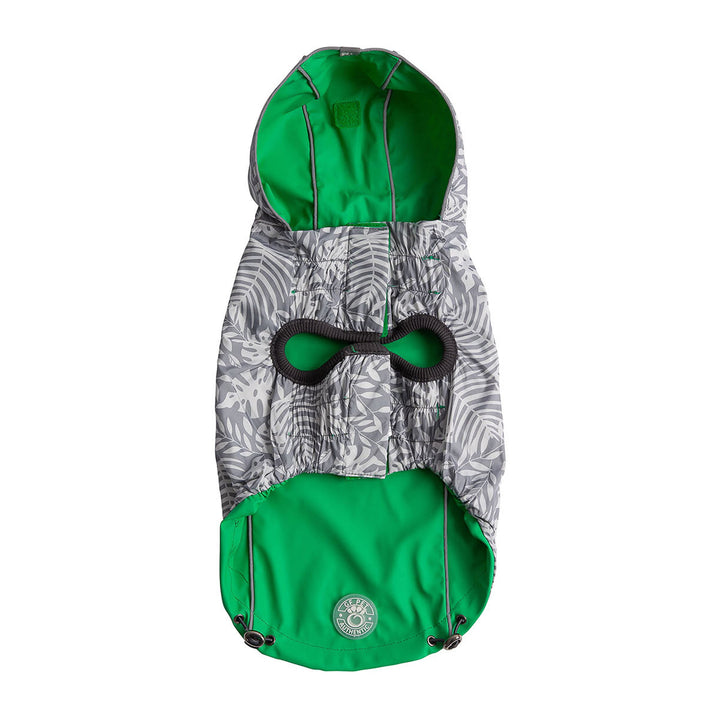 Reversible Elasto-Fit Raincoat - Green by GF Pet