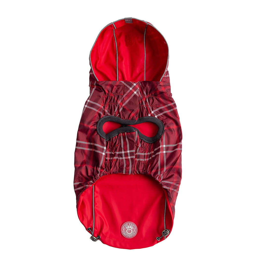 Reversible Elasto-Fit Raincoat - Red by GF Pet