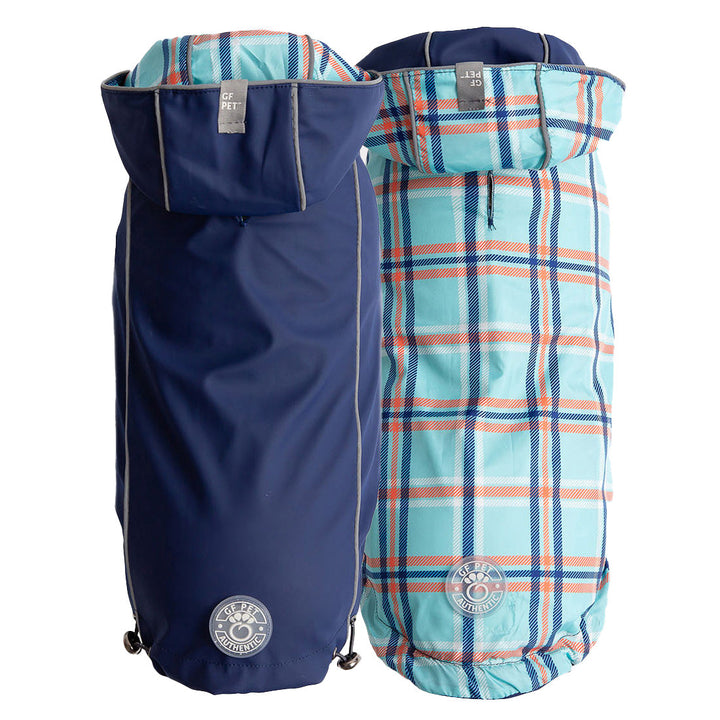 Reversible Elasto-Fit Raincoat - Navy by GF Pet