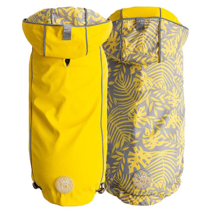 Reversible Elasto-Fit Raincoat - Yellow by GF Pet