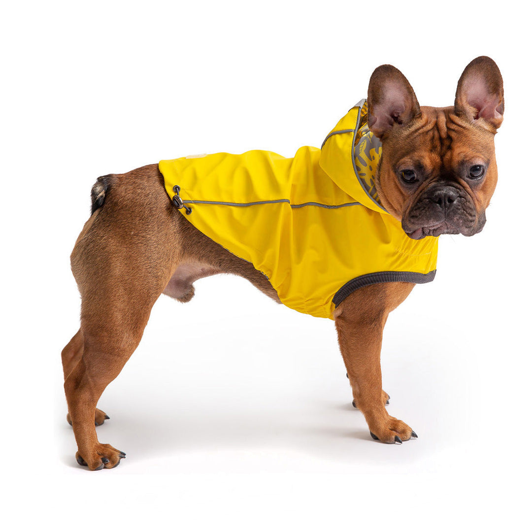 Reversible Elasto-Fit Raincoat - Yellow by GF Pet