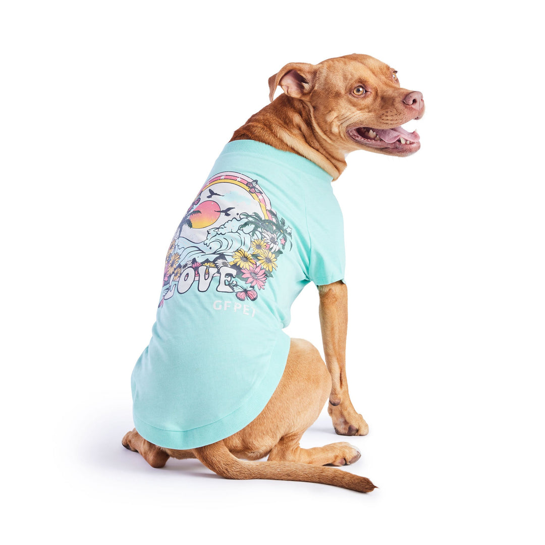 Graphic Tee - Aqua by GF Pet