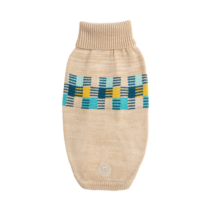 Winter Sailor Sweater - Oatmeal Mix by GF Pet
