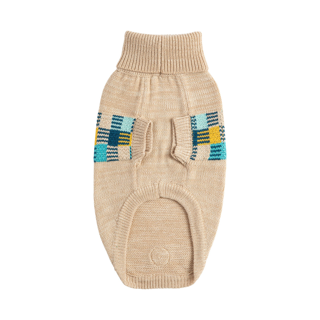 Winter Sailor Sweater - Oatmeal Mix by GF Pet