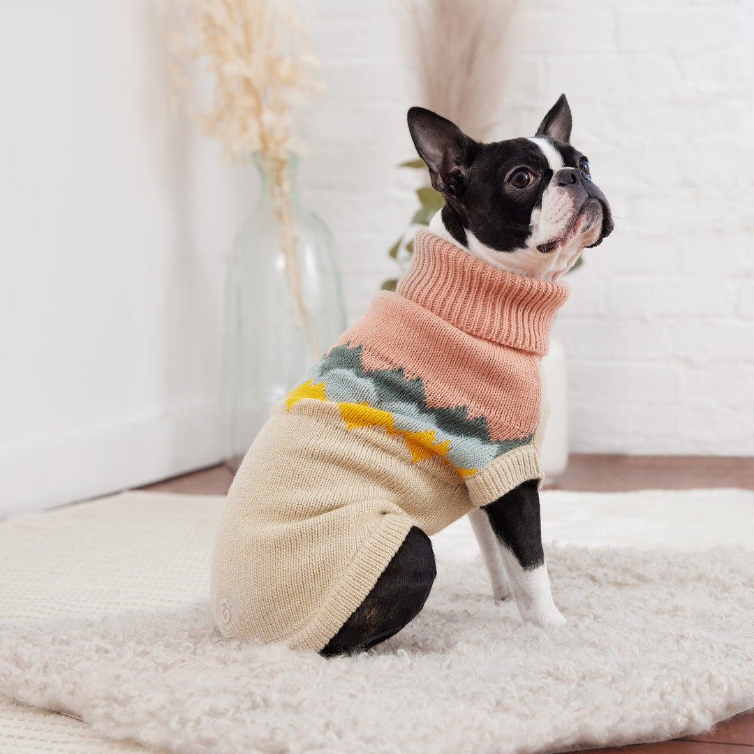 Fireside Sweater - Clay by GF Pet