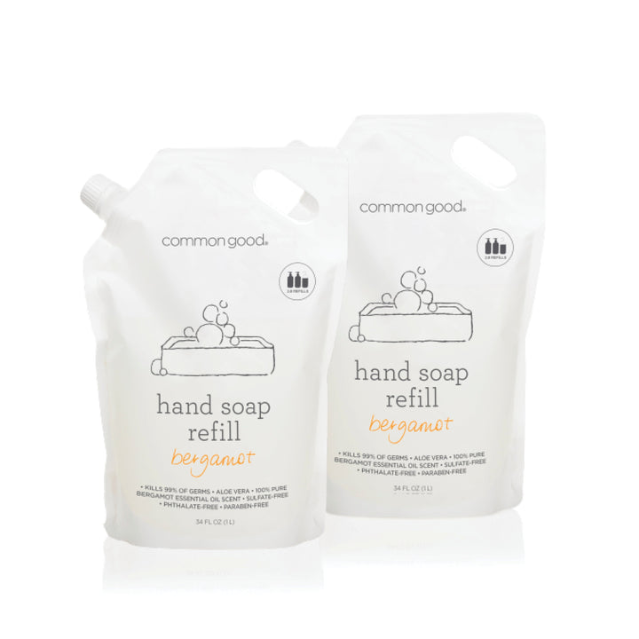 Hand Soap Refill Pouch, 34 Fl Oz by Common Good