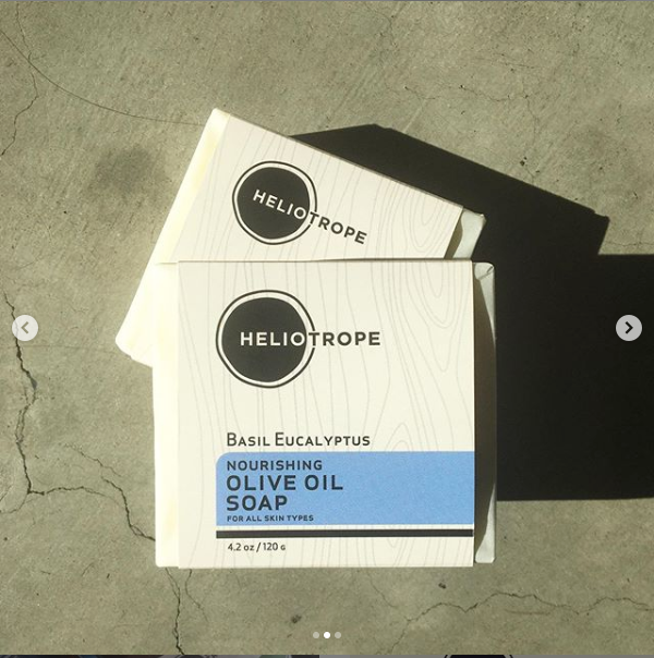 Nourishing Olive Oil Soaps by Heliotrope San Francisco