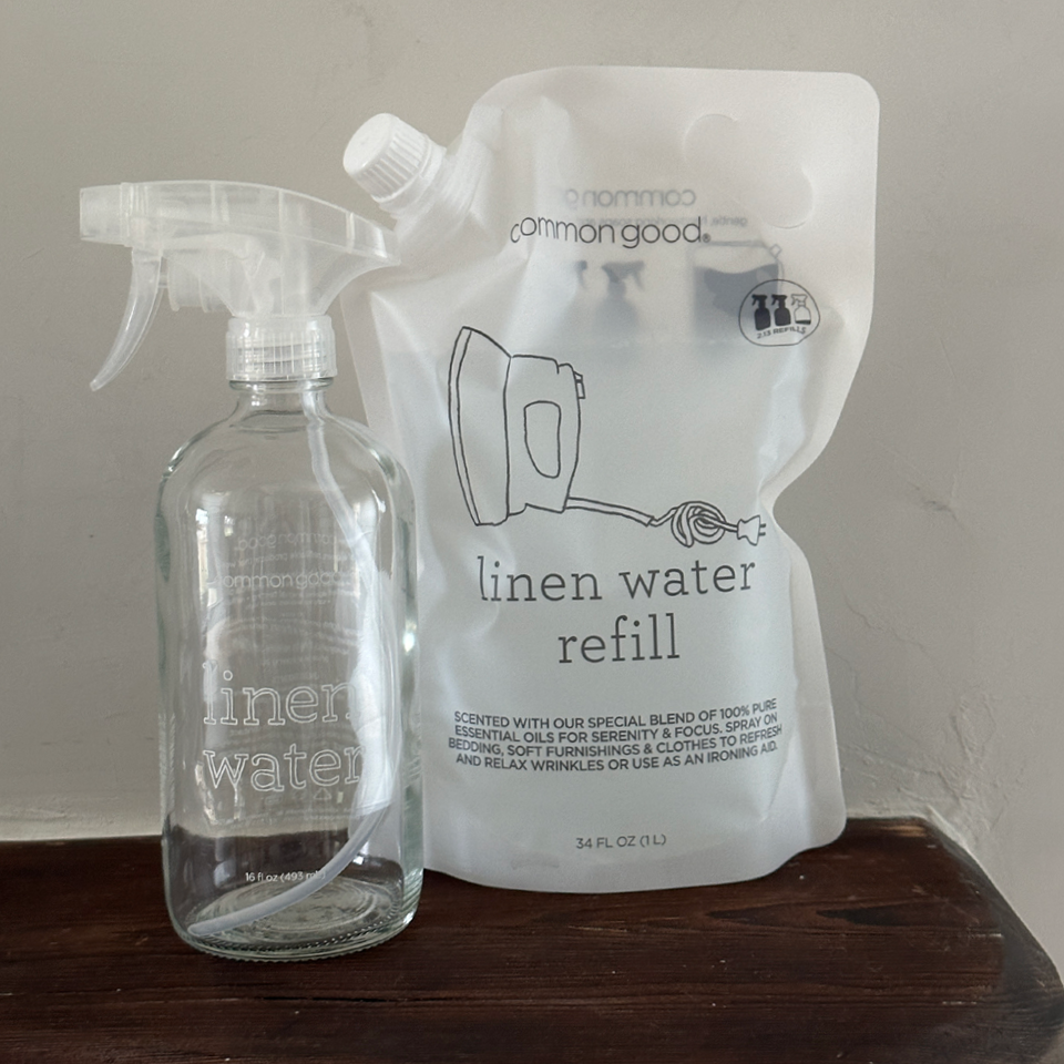 Linen Water Refill Pouch, 34 Fl Oz by Common Good