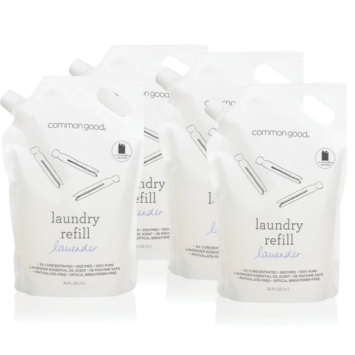 Laundry Detergent Refill Pouch, 34 Fl Oz by Common Good