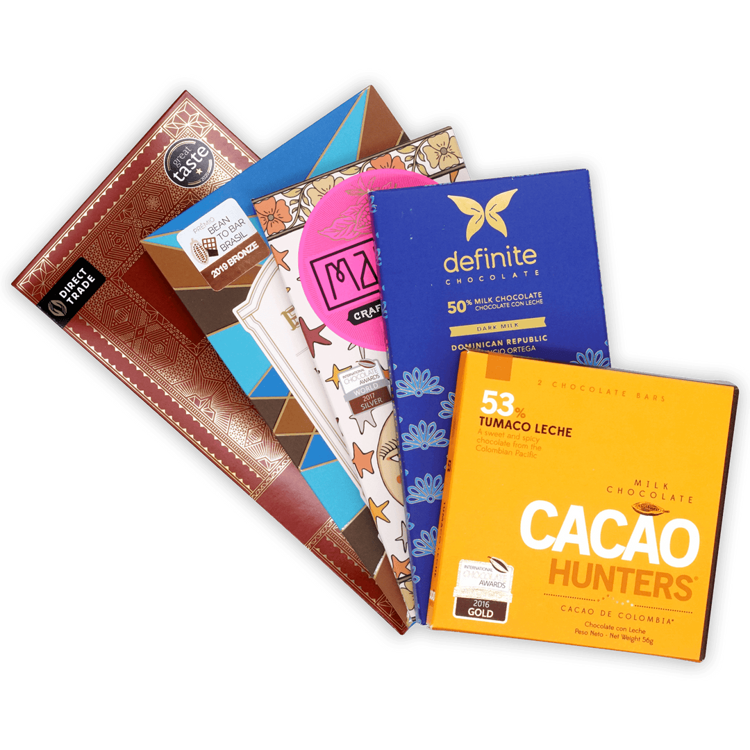 (Made at) Single Origin Chocolate Bundle (5 Bars) by Bar & Cocoa