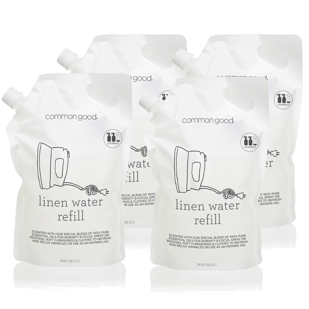 Linen Water Refill Pouch, 34 Fl Oz by Common Good