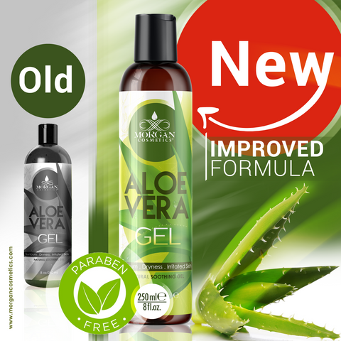 Morgan Cosmetics Pure Aloe Vera Gel 8 oz by Morgan Cosmetics