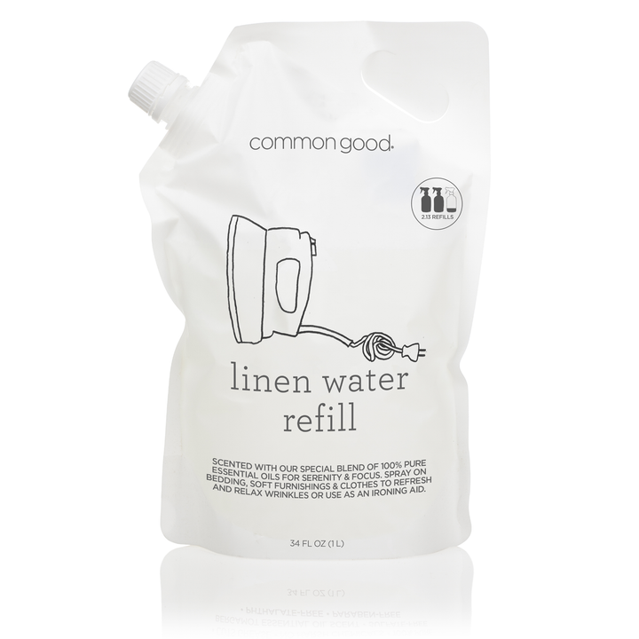 Linen Water Refill Pouch, 34 Fl Oz by Common Good