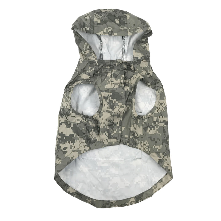 US Army Packable Dog Raincoat - Camo by GF Pet