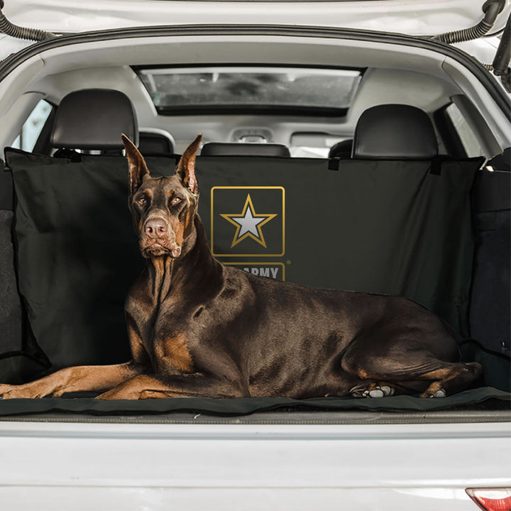 US Army Car or SUV Cargo Pet Cover - Dark Camo by GF Pet