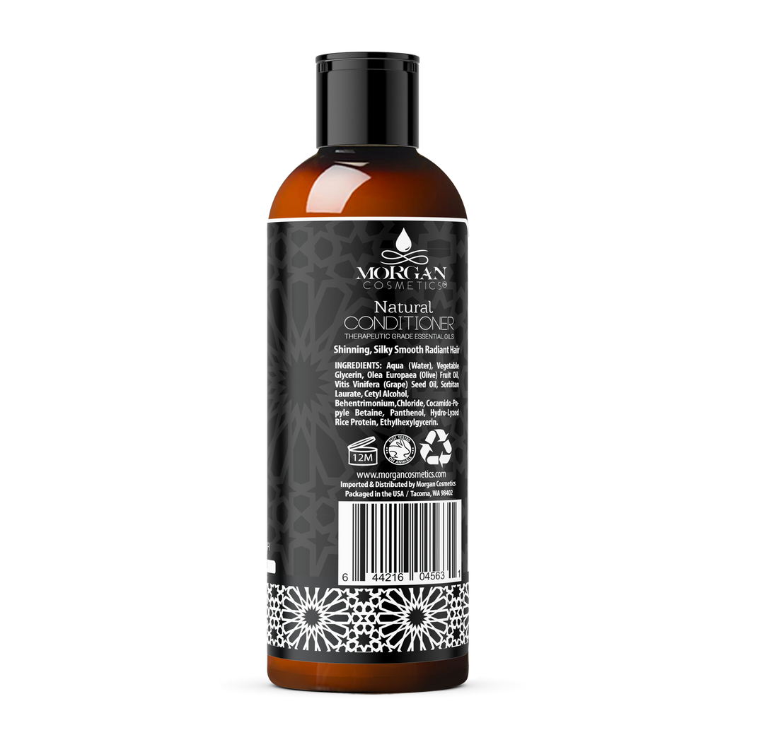 Argan Natural Conditioner Lavender 8 oz by Morgan Cosmetics