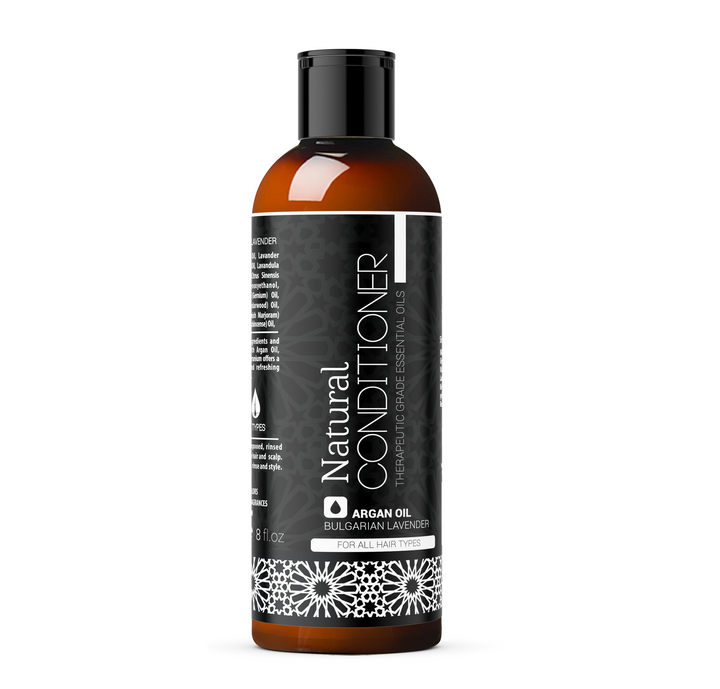 Argan Natural Conditioner Lavender 8 oz by Morgan Cosmetics