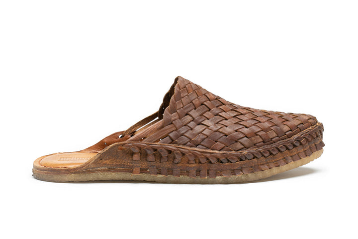 Woven City Slipper in Walnut by Mohinders