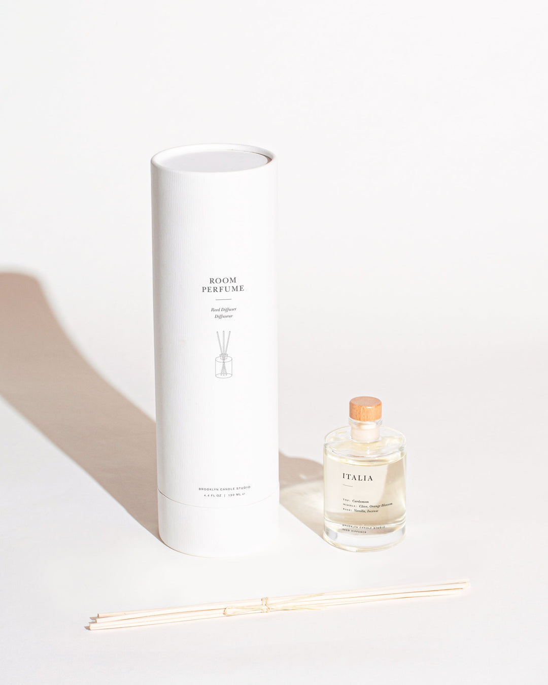 Italia Reed Diffuser by Brooklyn Candle Studio