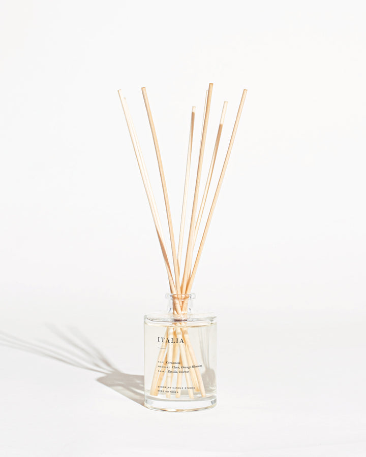 Italia Reed Diffuser by Brooklyn Candle Studio