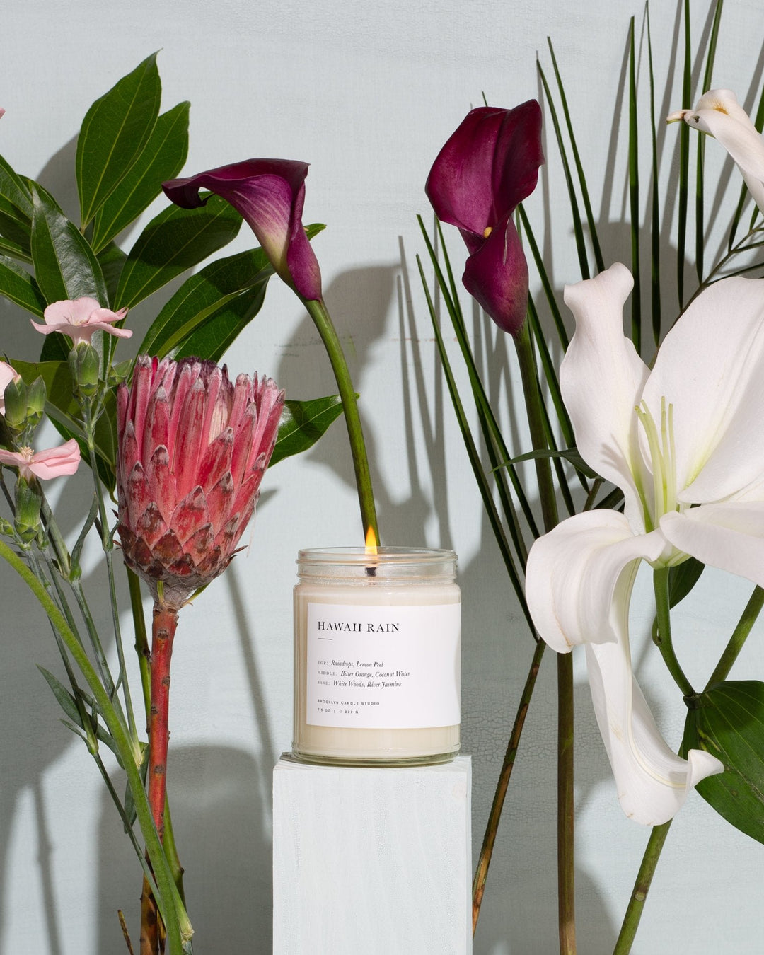 Hawaii Rain Minimalist Candle by Brooklyn Candle Studio